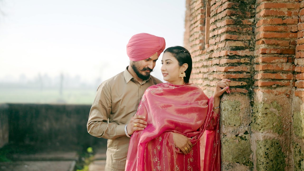 TARANDEEP❤️MANPREET I BEST PUNJABI 4K PRE WEDDING  I Babbistudiophotography