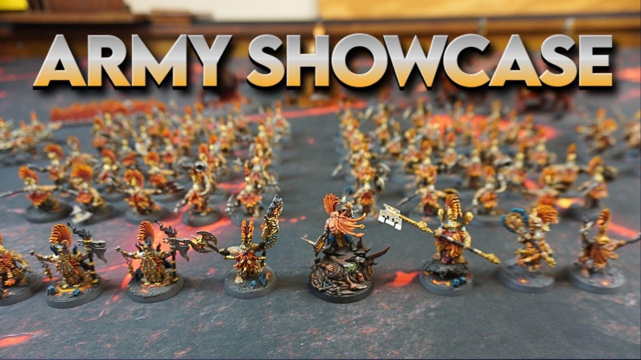 Fyreslayers / Volcanic Dwarves! Army Showcase