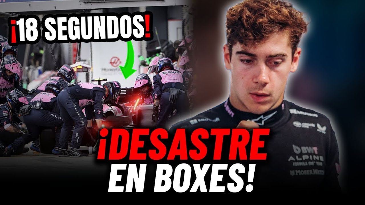 🤬 ¡IMPERDONABLE! 18.2 segundos PERDIÓ Franco Colapinto en paradas en PITS en el GP de Hungría 2025