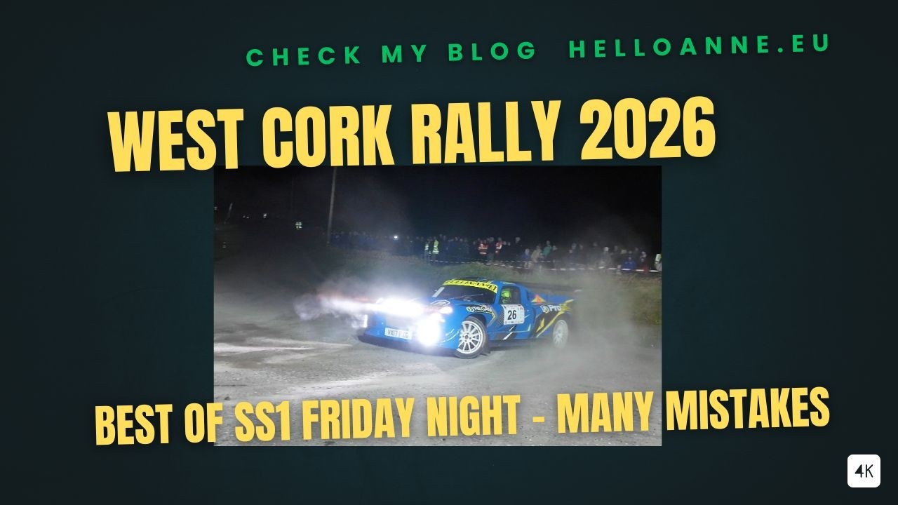 West Cork Rally 2026 - Best of Friday Night SS1 Big Action & Many Mistakes (4K)