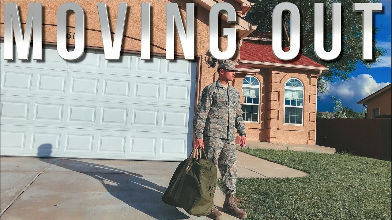 MOVING OUT AIR FORCE DORMS