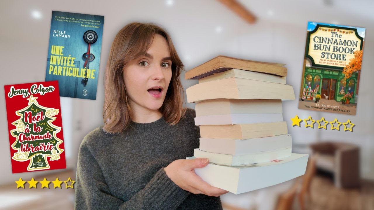 Les livres que j'ai lu en 2025 (et mes avis) - SPILL & CHILL .2