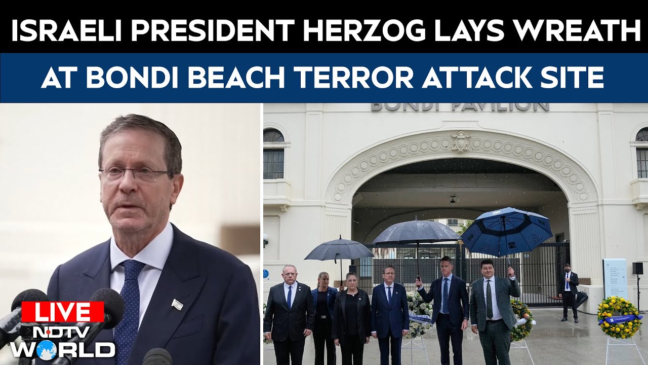 Israel President LIVE | Herzog At Bondi Beach | Bondi Beach Terror Attack
