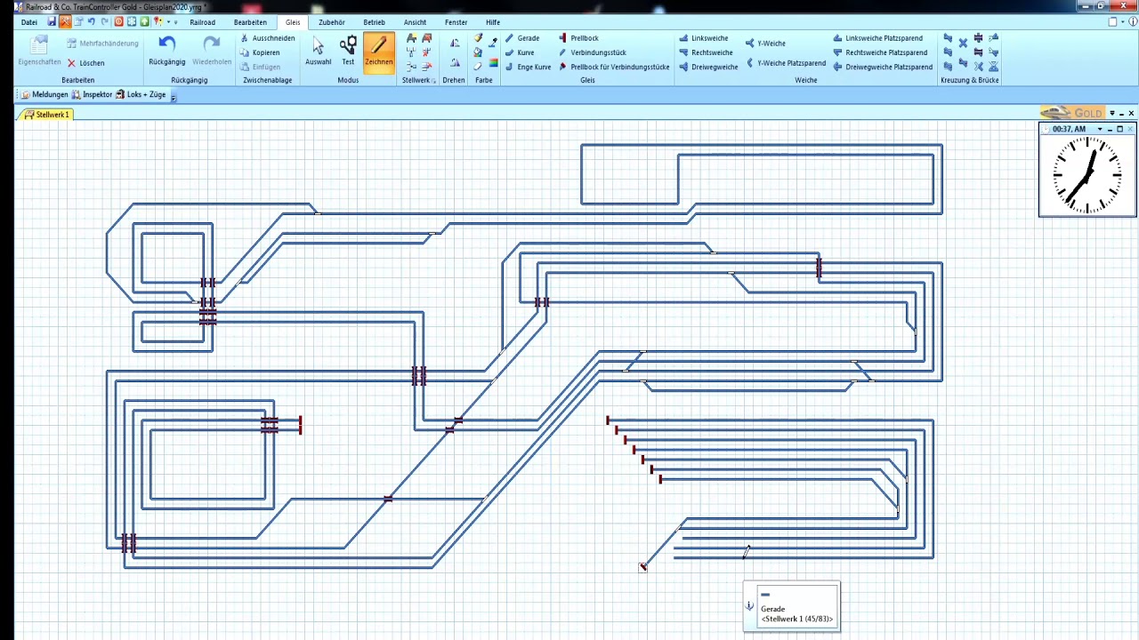 Traincontroller Gleisbild (8xSpeed)