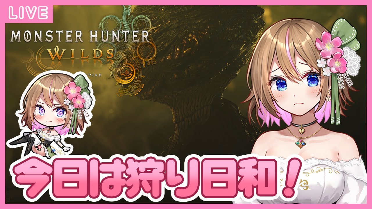 【#モンハンワイルズ】参加型雑談狩猟🌿(出来れば配信な温度感です🙇‍♀️時間は前後します💦)