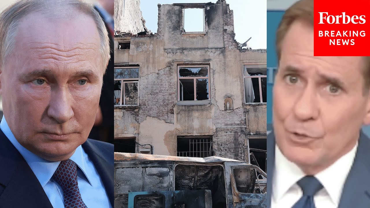 'It's Despicable': John Kirby Condemns 'Mr. Putin's' Strikes On Civilian Infrastructure