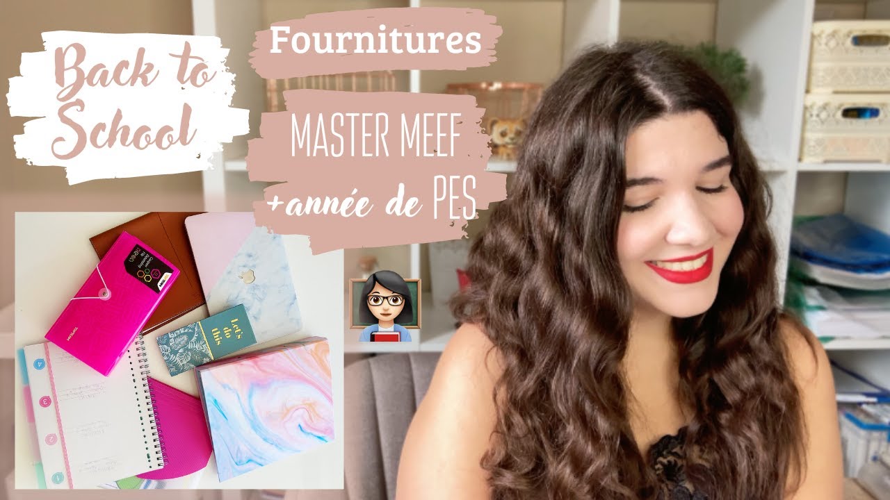 BACK TO SCHOOL | Les fournitures que je conseille en Master MEEF et durant l'année de PES