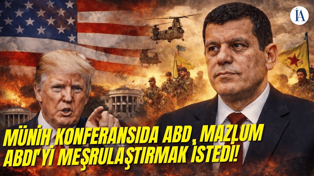 Münih Konferansıda ABD, Mazlum Abdi'i Meşrulaştırmak İstedi!