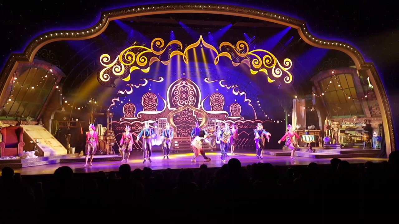 Mickey et le magicien - Scène du génie entièrement en français