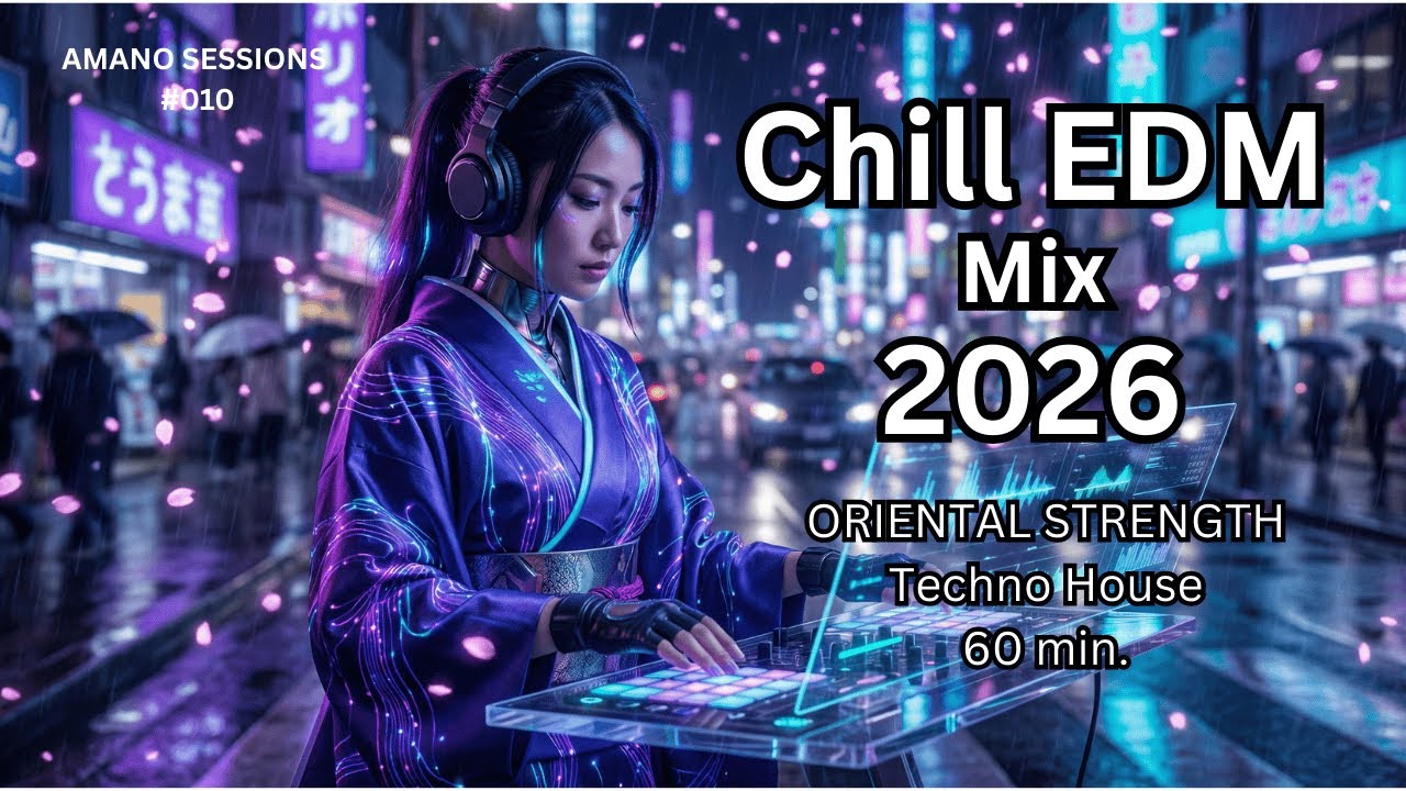 KIMONO CODE The Strength of the Eastern Woman  Futuristic Japanese DJ Chill EDM Mix, Techno House