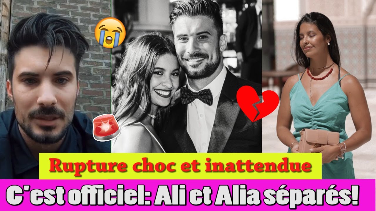 RUPTURE CHOC: ALI ET ALIA CONFIRMENT LEUR SÉPARATION ET SORTENT DU SILENCE
