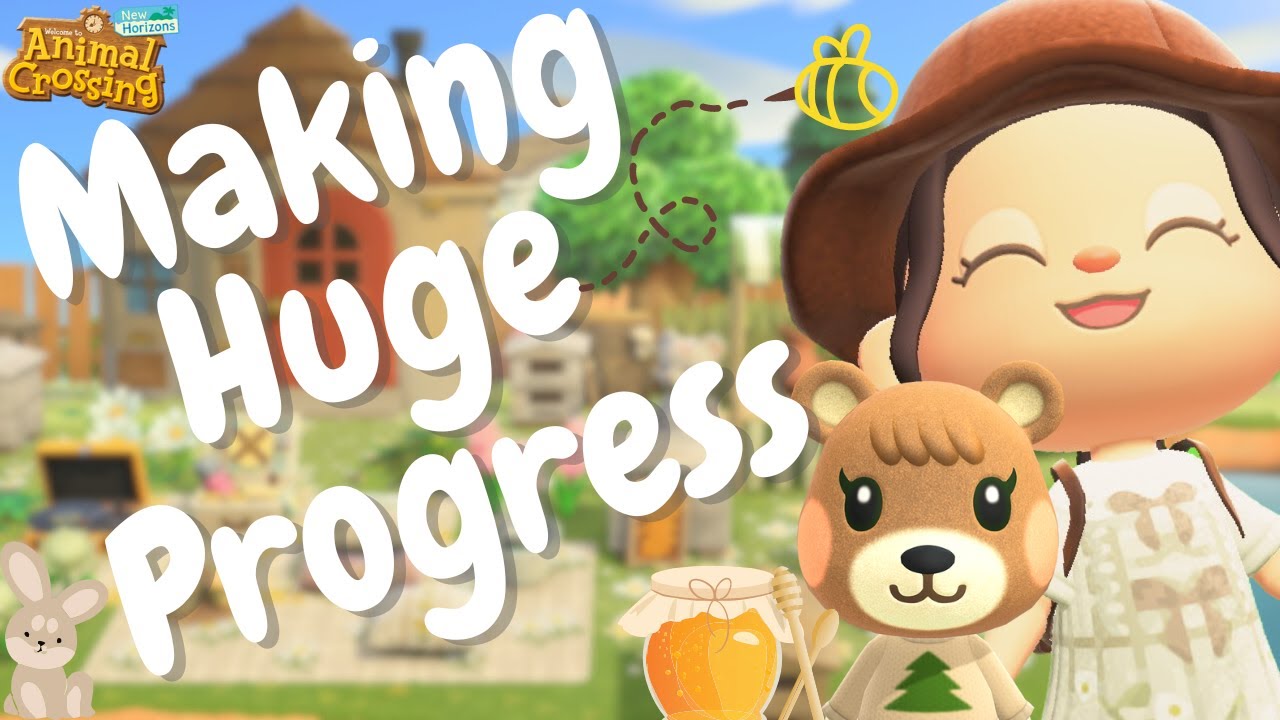 MAPEL'S HONEY FARM AND TRANSITION AREAS | COTTAGE CORE ISLAND | ANIMAL CROSSING NEW HORIZONS