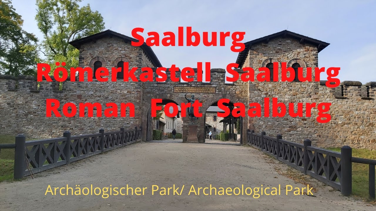 Saalburg (Römerkastell Saalburg), Archaeological Park /Archäologischer Park, Germany