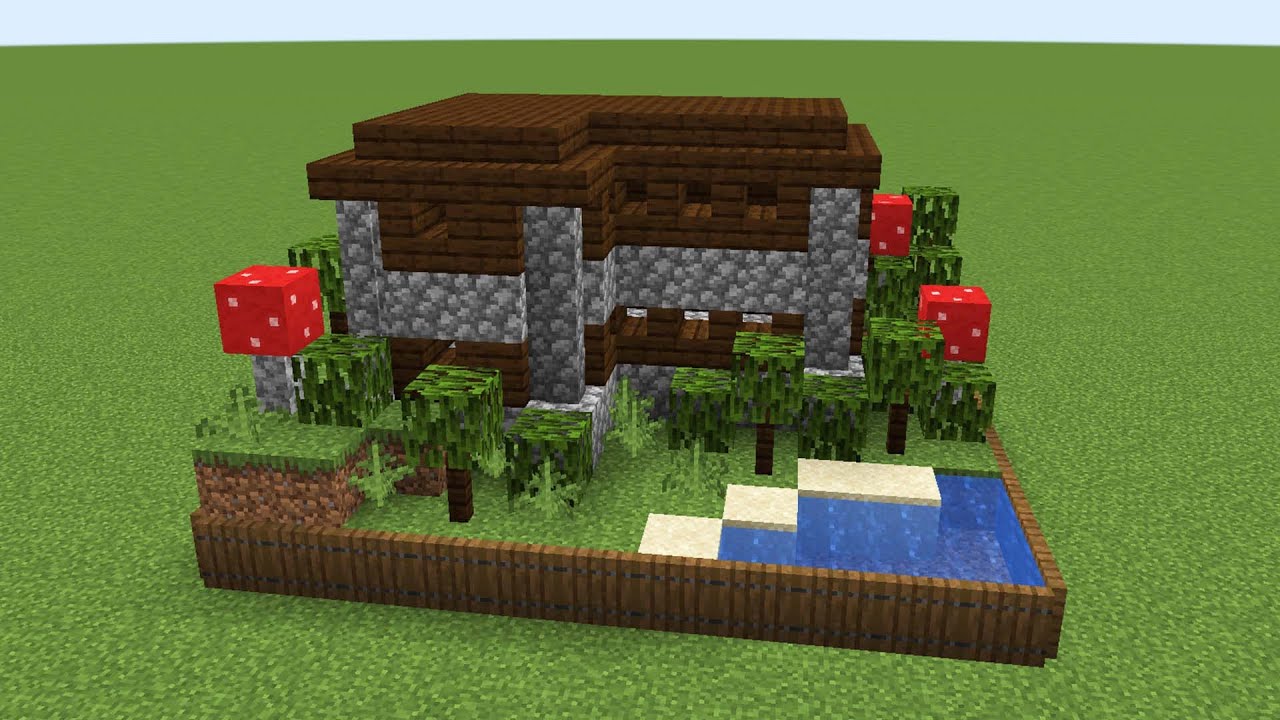 mini woodland mansion