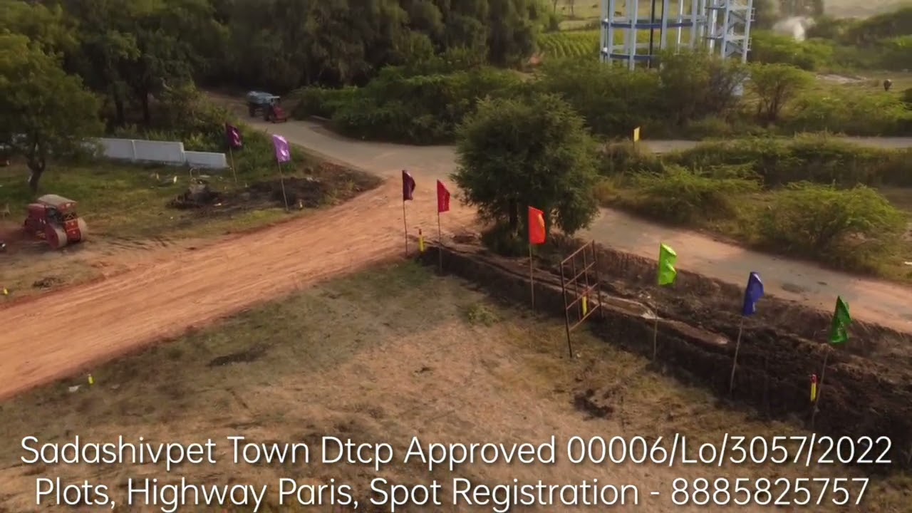 Right Time To Invest Now In #Sadashivpet DTCP Approved Plot Offer Price 21,000/-Sq.Yds Highway Paris