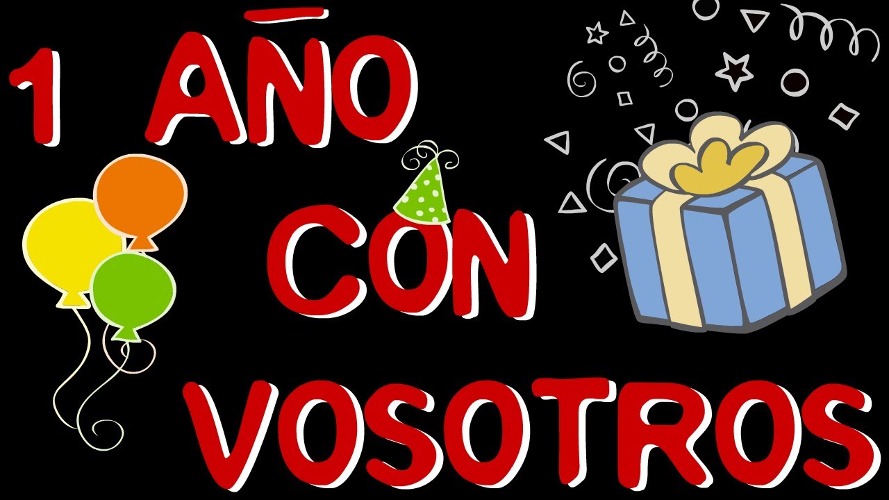 Especial 1 año comentando, discurso muy especial :)