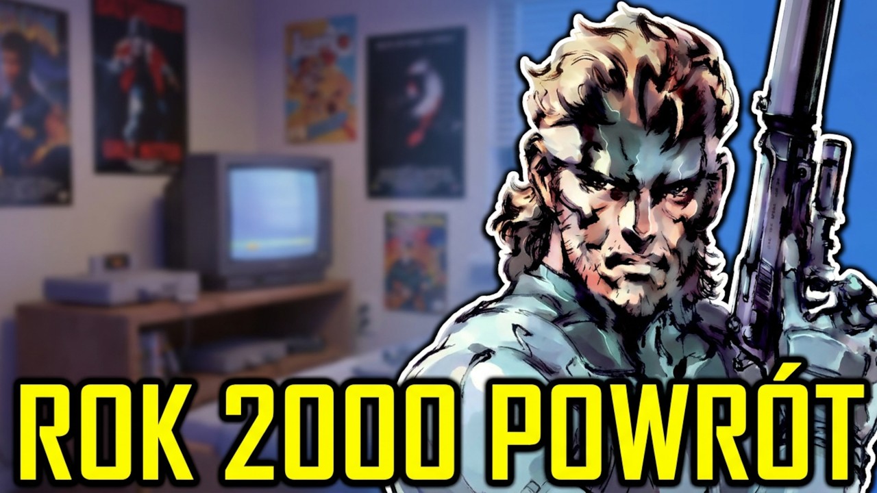 Powracamy do roku 2000, czyli kiedyś to było - premiera PlayStation 2 i zapowiedź Metal Gear Solid 2