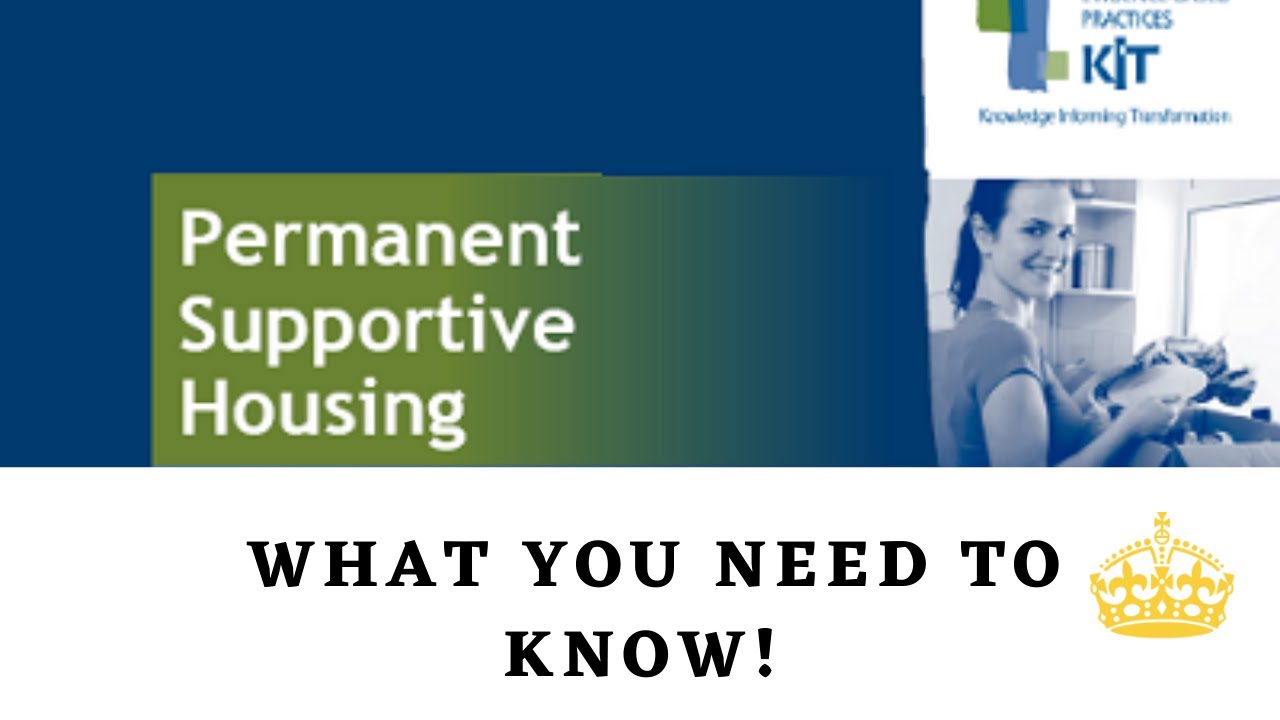 Permanent Supportive Housing Program – Definition, Policies and Procedures