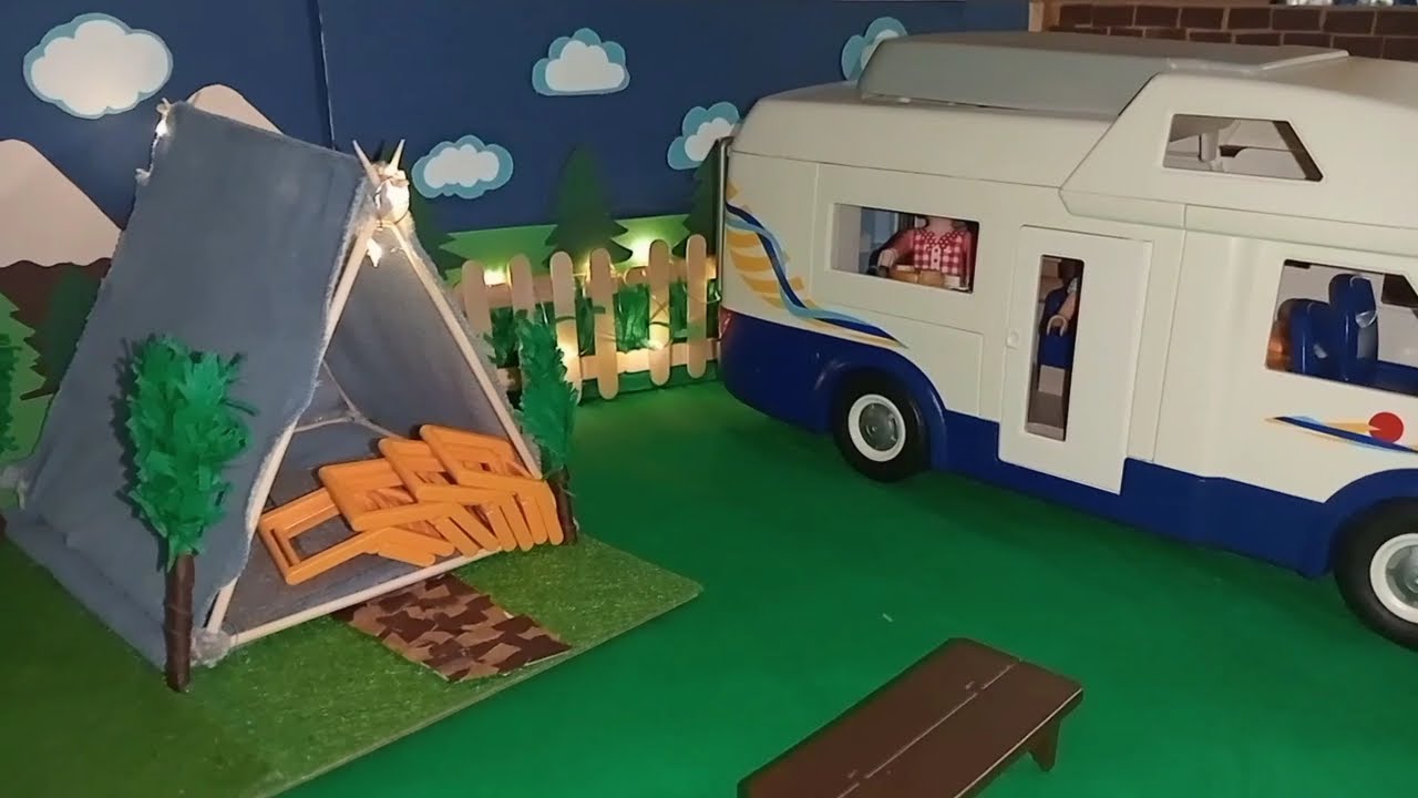 Ciudad de Playmobil 5 - De camping con la autocaravana