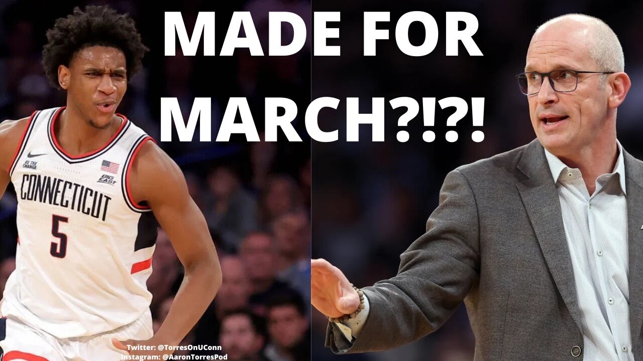 Is UConn college basketball's MOST FEARED TEAM HEADED INTO MARCH- AFTER STATEMENT WIN OVER ST JOHNS?