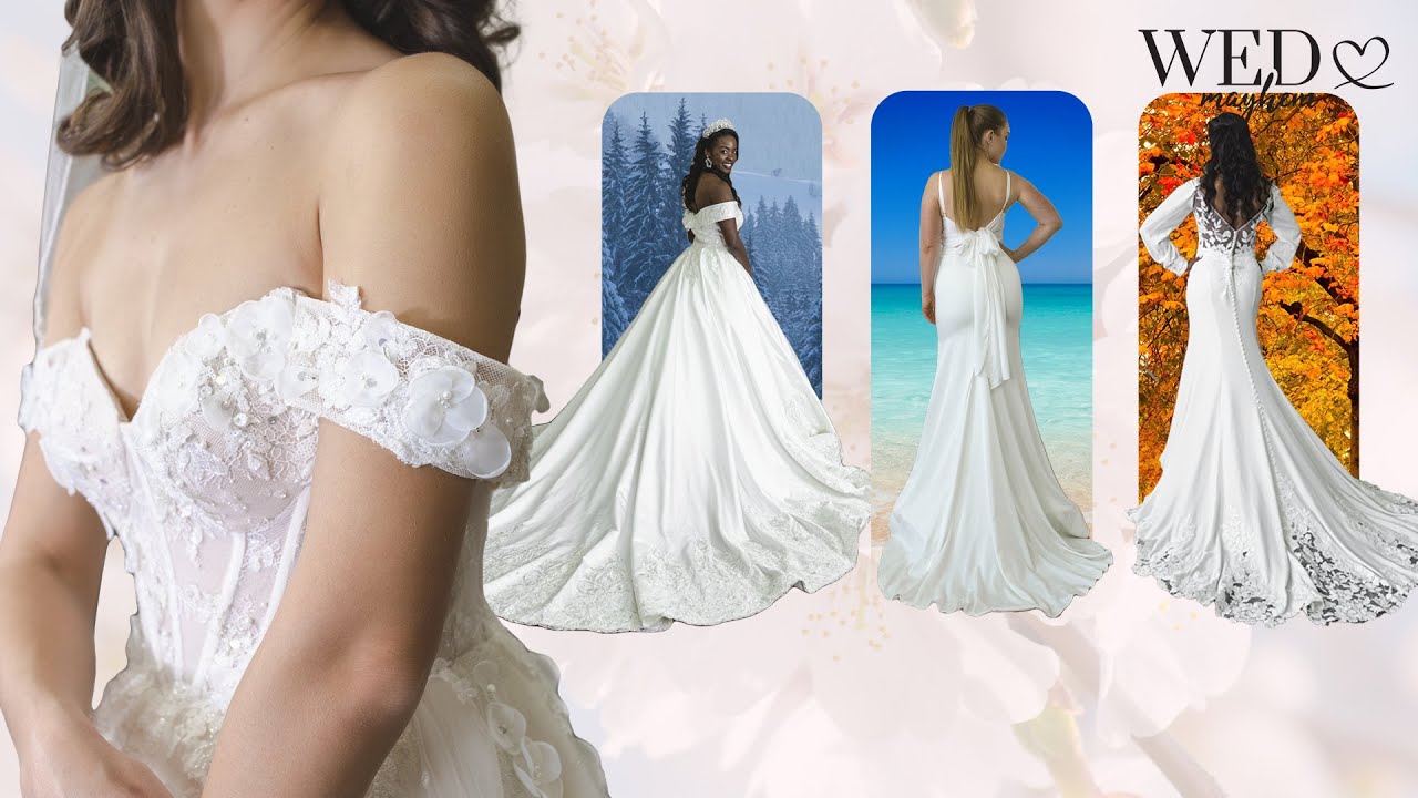 Hardest Decision? The Wedding Dress! Get Inspo By Seasons With 6 Beautiful Styles | Try On