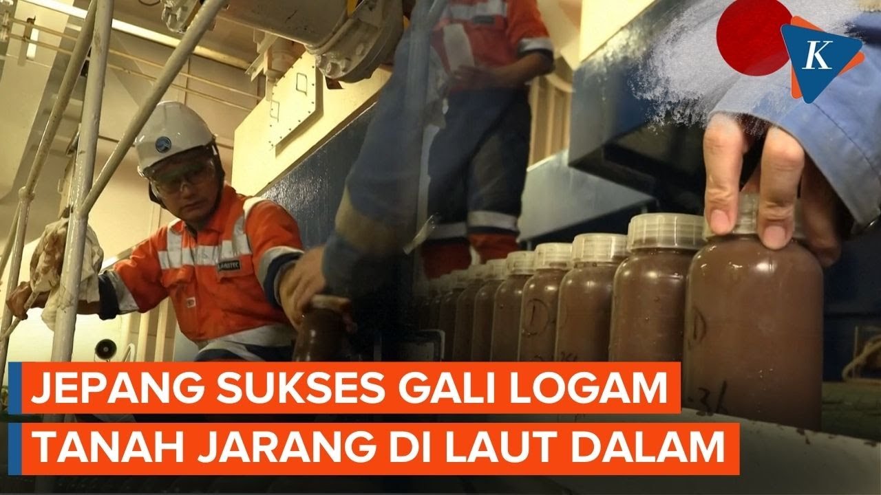 Tantang Dominasi China, Jepang Sukses Gali Tanah Jarang dari Laut Dalam