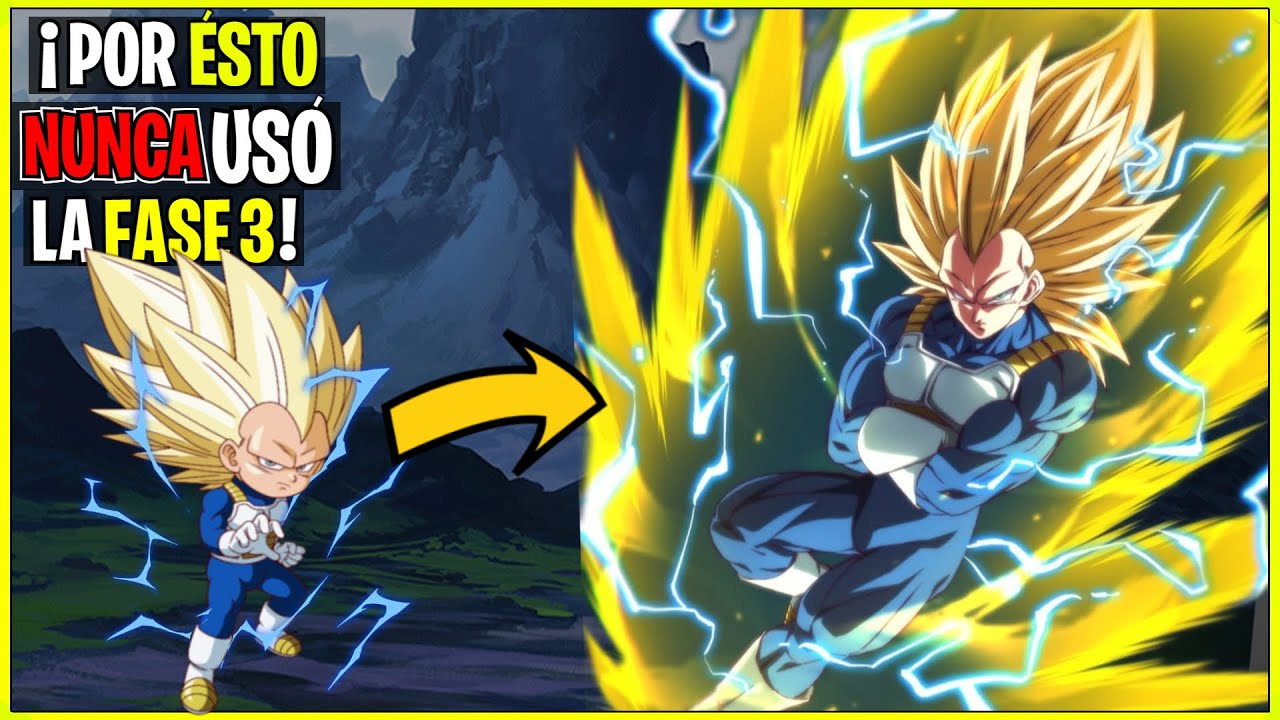 🔴¿Por que VEGETA NUNCA Había usado el SSJ3 hasta AHORA? || LA RESPUESTA