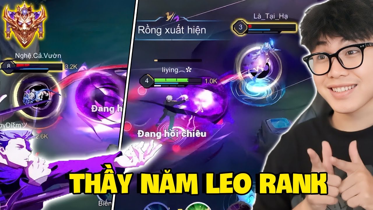 VUX H&Agrave;NH TR&Igrave;NH LEO CHIẾN TƯỚNG VỚI TULEN GOJO SATORU KẺ MẠNH NHẤT LI&Ecirc;N QU&Acirc;N MOBILE