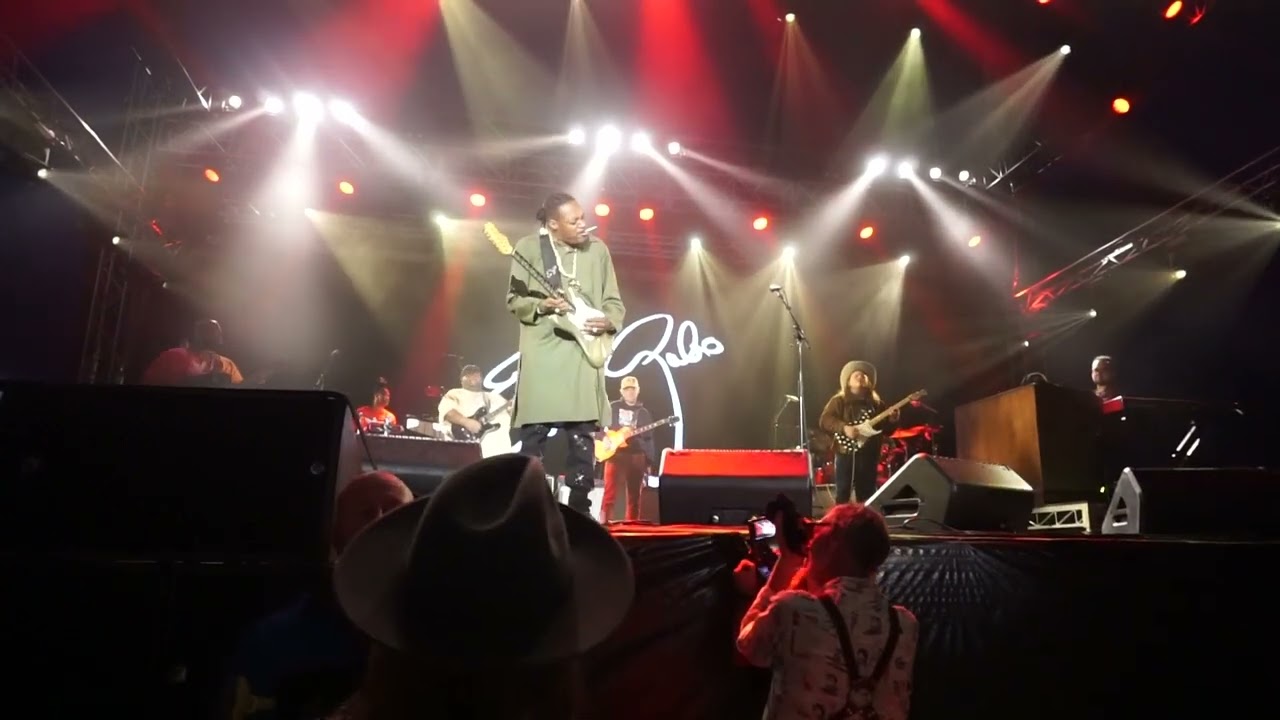 Eric Gales, Christone 'Kingfish' Ingram, Joe Bonamassa & Marcus King at Bluesfest Byron Bay 2023.
