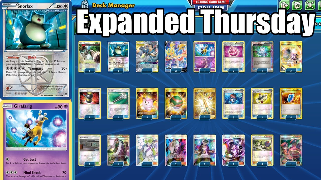 1st Place Snorlax Stall Deck! What did Lusamine do??