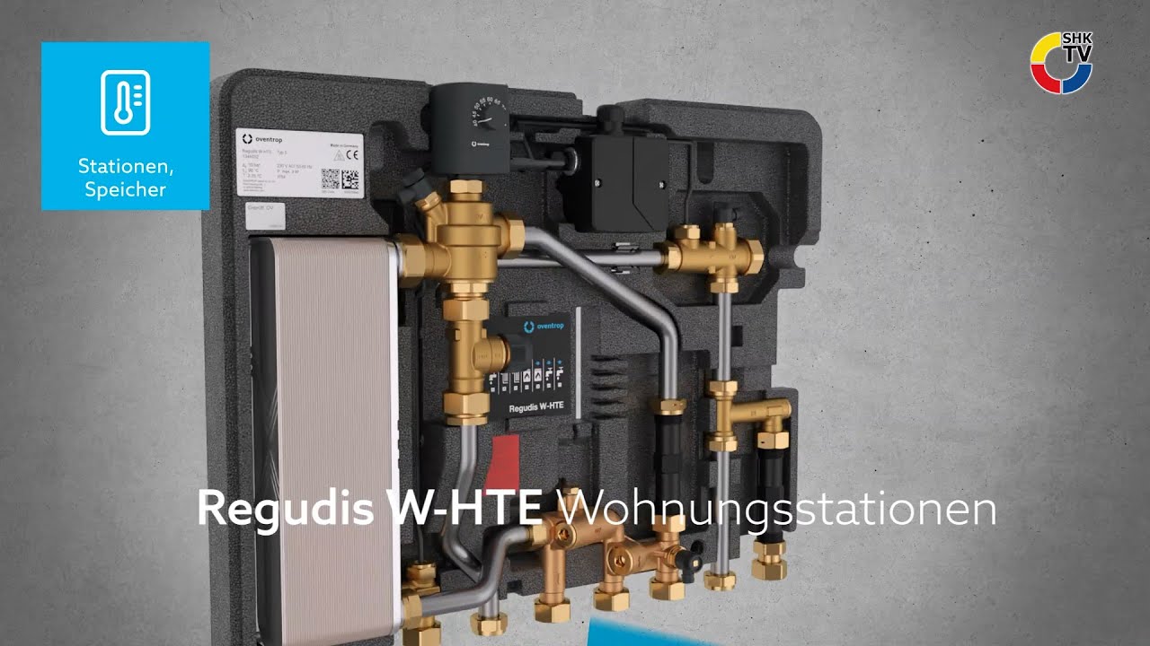 Oventrop: Regudis W-HTE Wohnungsstationen | SHK-TV Produkt im Blickpunkt