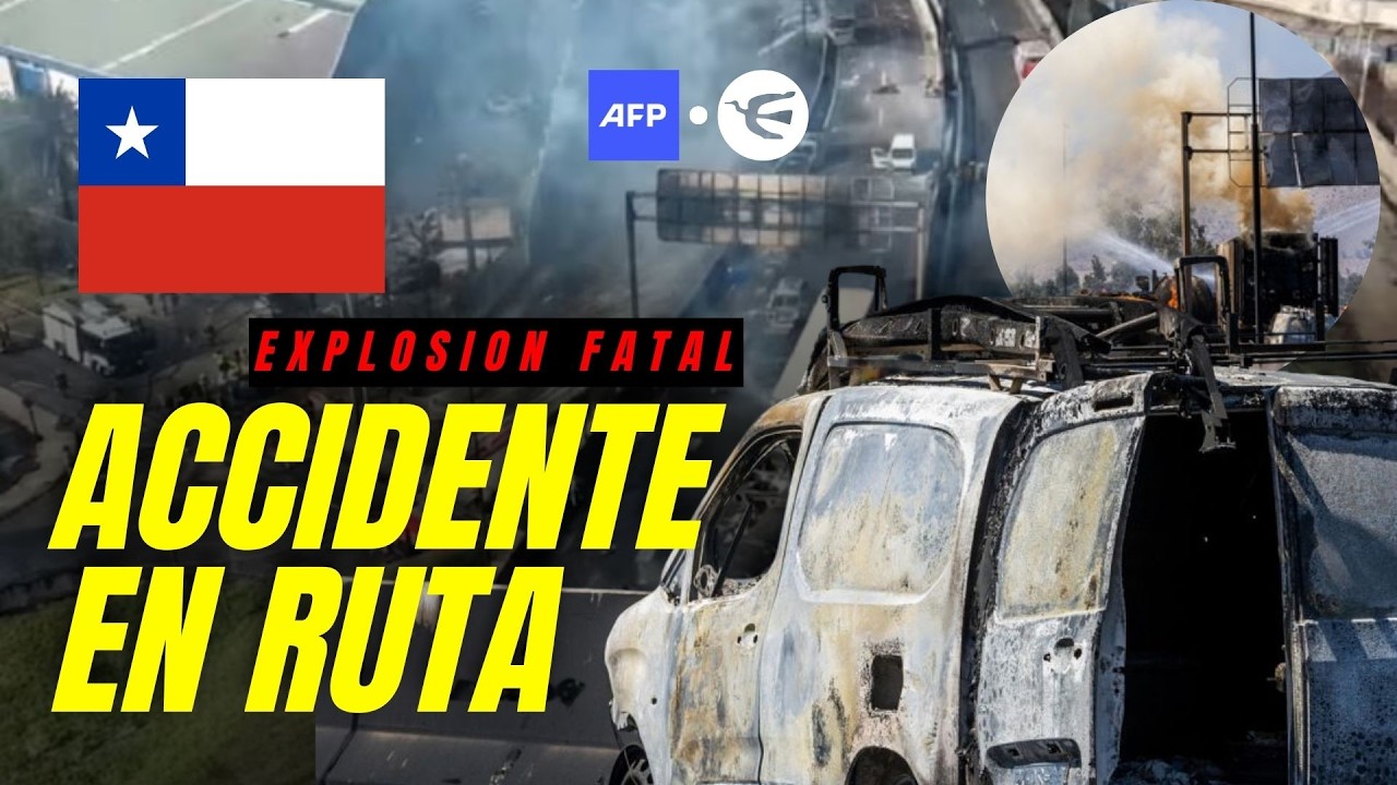 Tragedia: Explosión de camión de gas deja 4 muertos y 10 heridos en Santiago 🇨🇱🔥