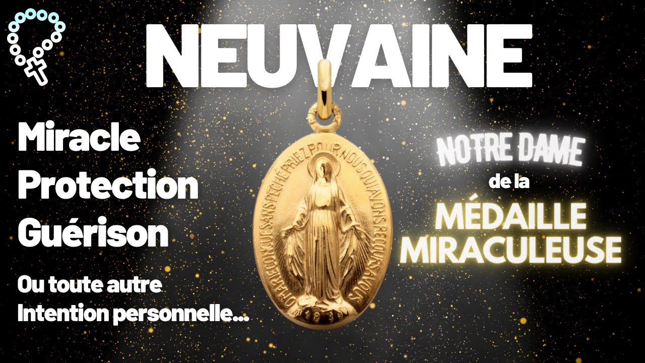 Neuvaine à Notre Dame de la médaille miraculeuse (courte) ⭐️ Obtenir un miracle !