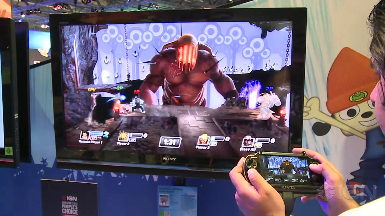PlayStation All-Stars Battle Royale Cross Control Gameplay - Gamescom 2012