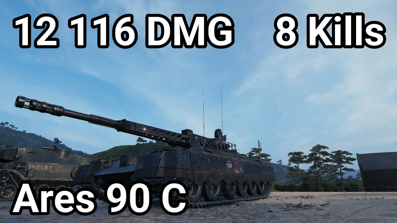 ARES 90 C: 12K DAMAGE - THE ULTIMATE AUTOCANNON MASTERCLASS | WoT 2026