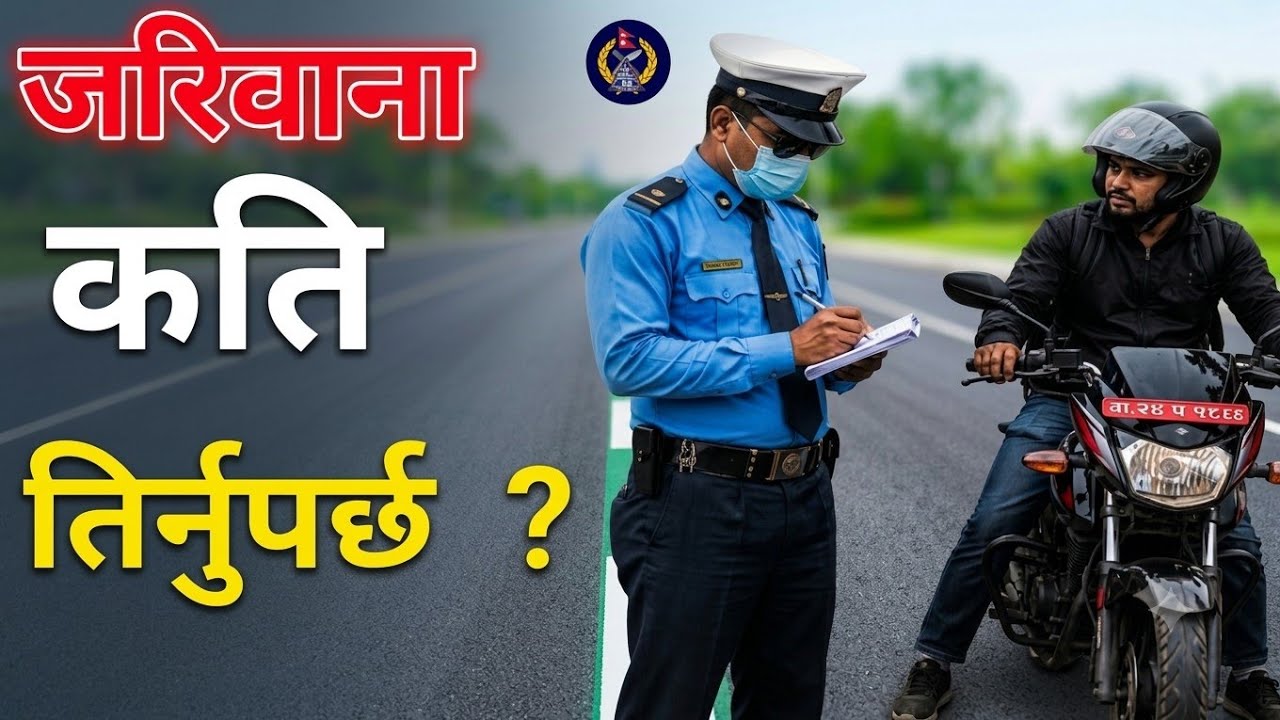 नेपाल ट्राफिक जरिवाना 2083 | Traffic Fine List Nepal 2026 | सबै जरिवाना दर | traffic jarubana 2083