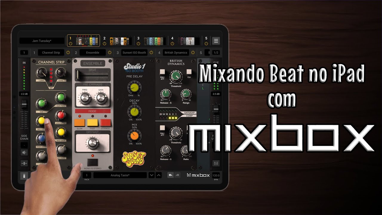 Mixando Beat no iPad com IK Multimedia MixBox