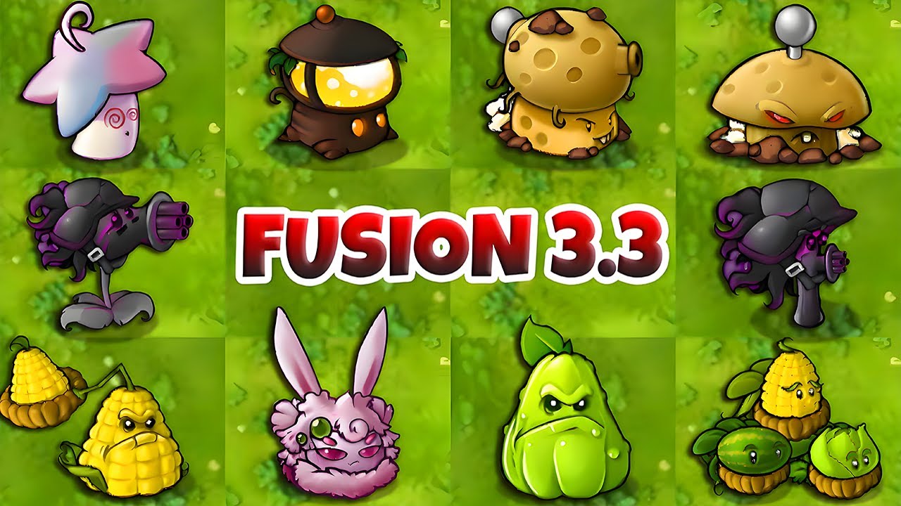 PVZ Fusion 3.3 New Version - All NEW Plants Fusion Showcase!