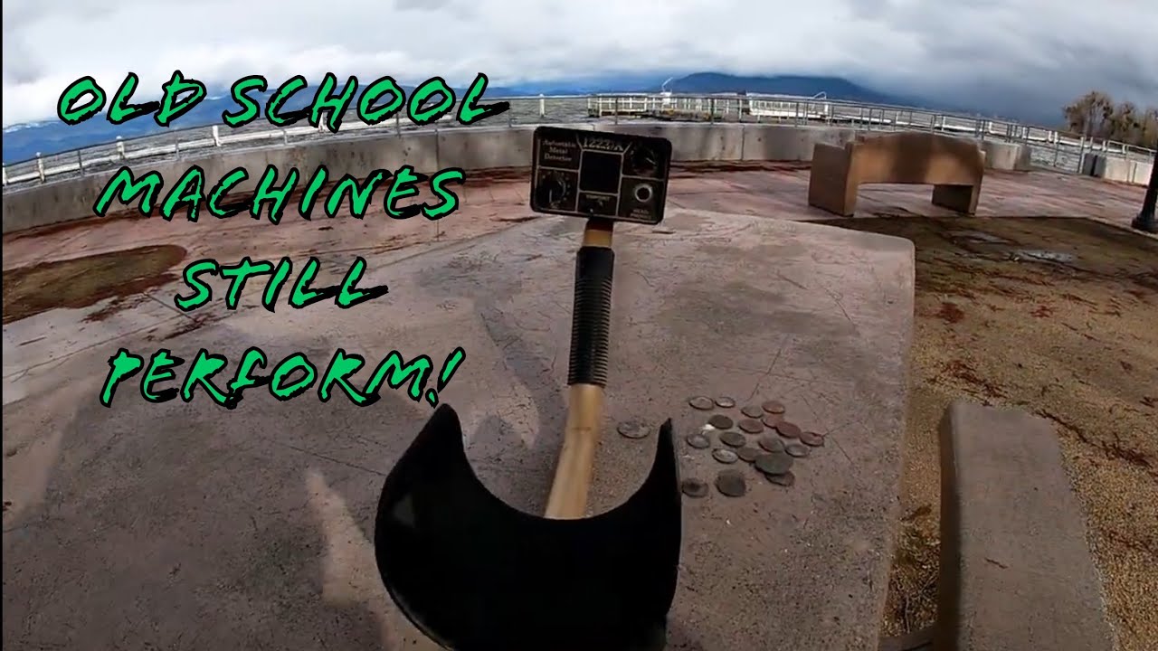 Metal Detecting An Old School Machine |  Fisher 1225X