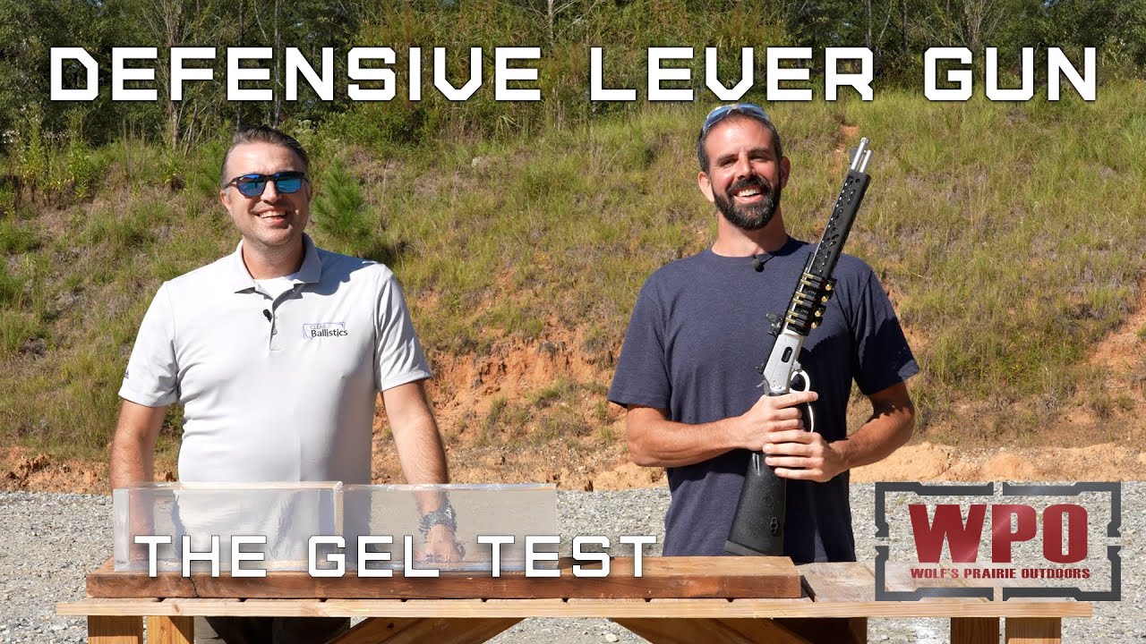 Defensive Lever Gun 4 - Ballistics Gel Test
