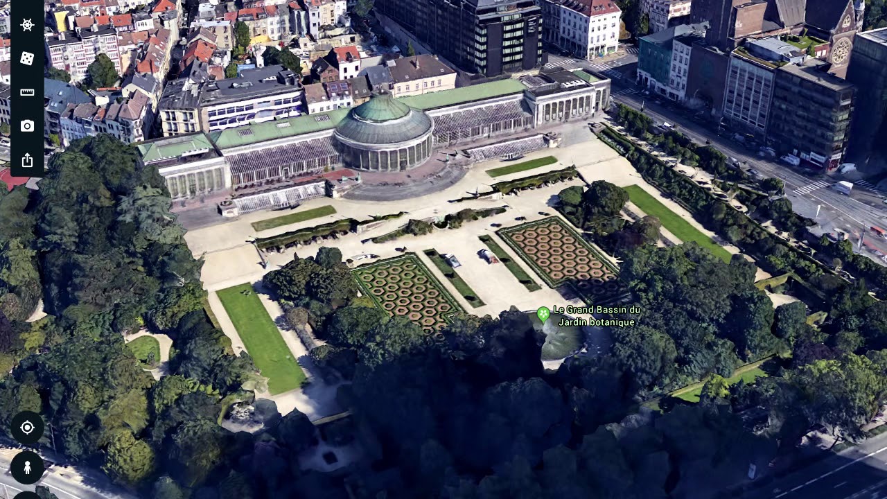 Balade au jardin botanique au cœur de Bruxelles.
