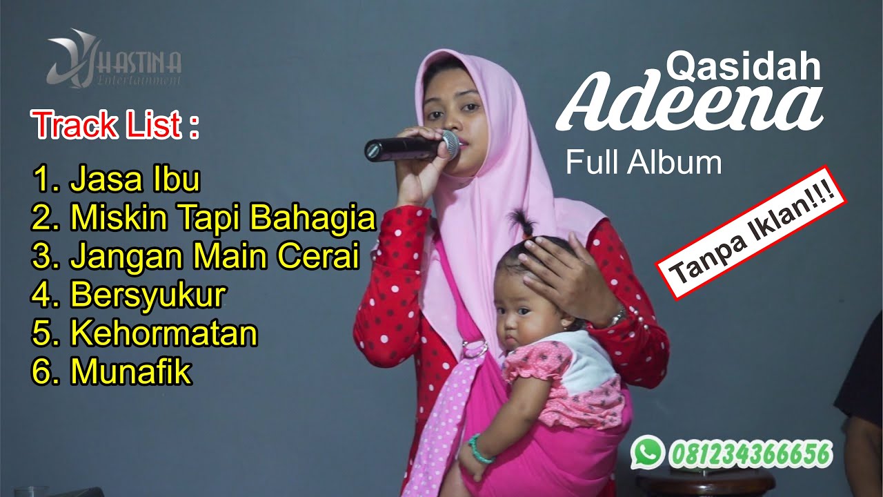 COVER LAGU || ADEENA TERBARU 2022 Qasidah Full Bass || Jasa ibu, miskin tapi bahagia, bersyukur,