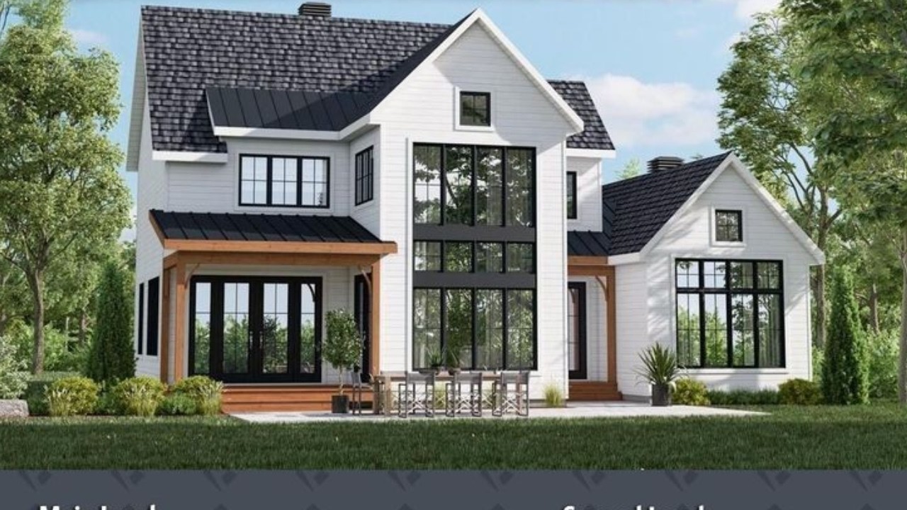 Realistic Modern Family Home Build Using Only Base Game Items Challenge 
