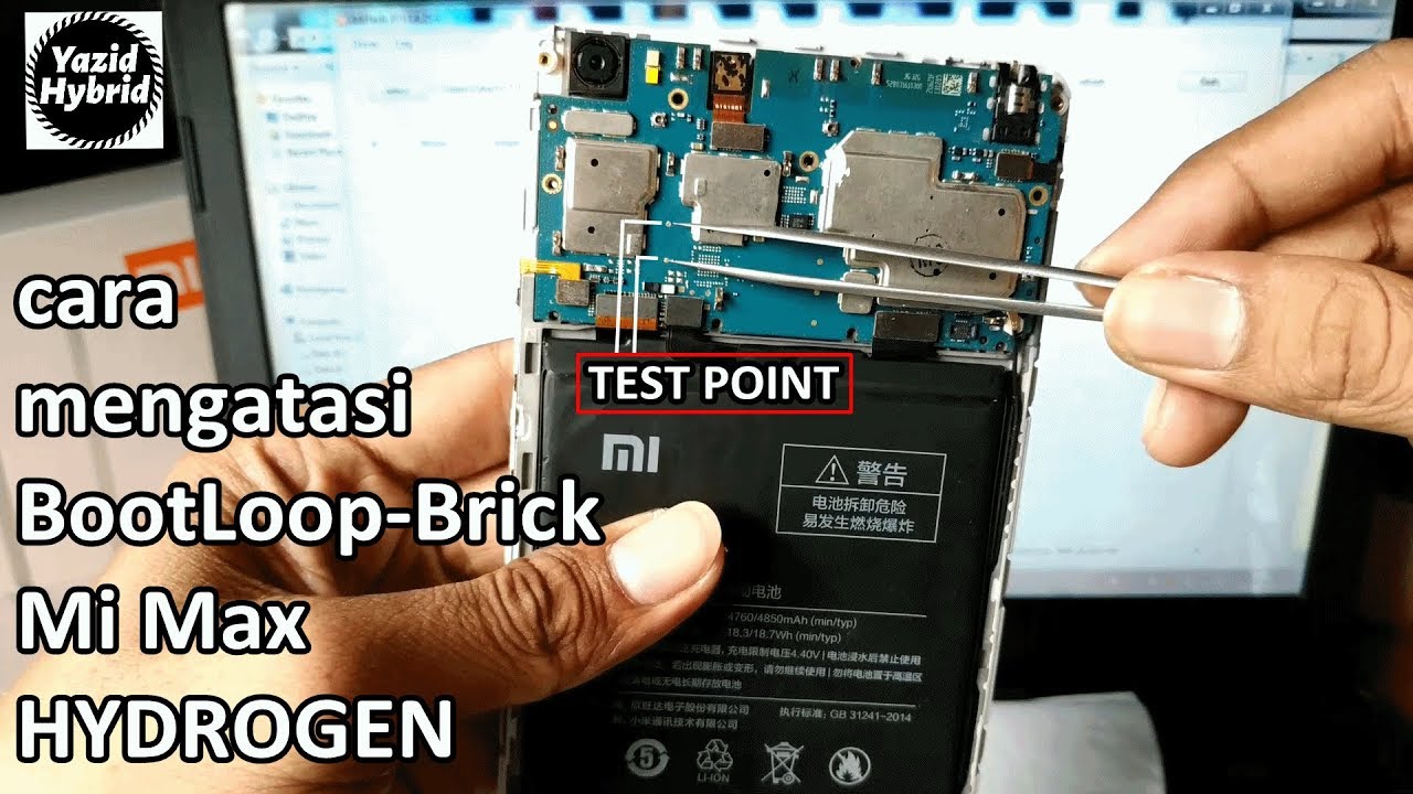 Mengatasi Mi Max HYDROGEN BootLoop - Brick - HardBrick via MI Flash