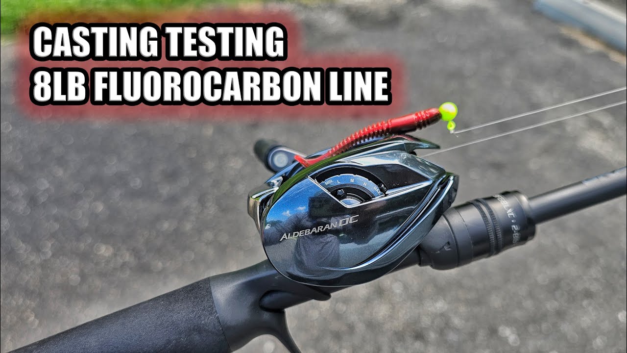Shimano Aldebaran DC Reel - How does it Cast with 8lb Fluorocarbon Line?