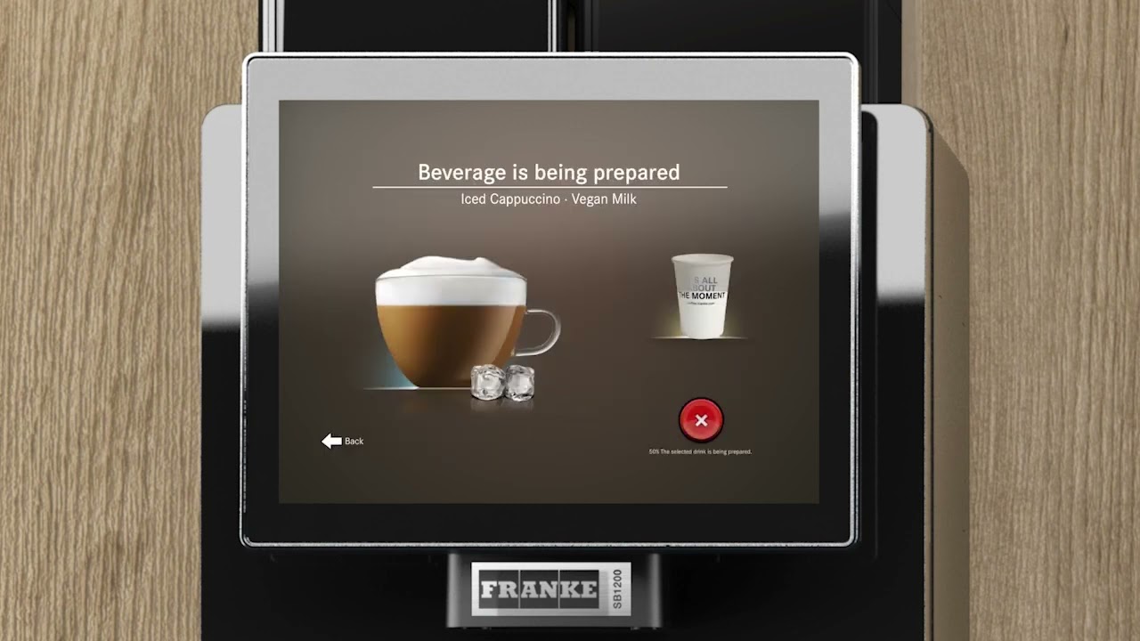 Franke SB1200 Bean to Cup Coffee Machine at Liquidline