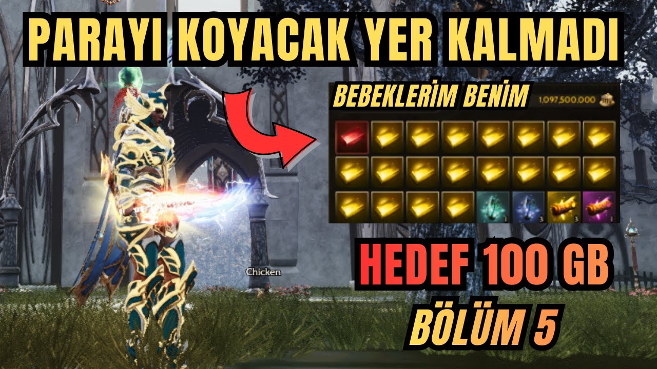 FULL FARM OKÇU/ASAS | ÇOK PARA BİRİKTİ | NAZAR LOADING... |  RİSE ONLİNE HEDEF 100 GB BÖLÜM 5
