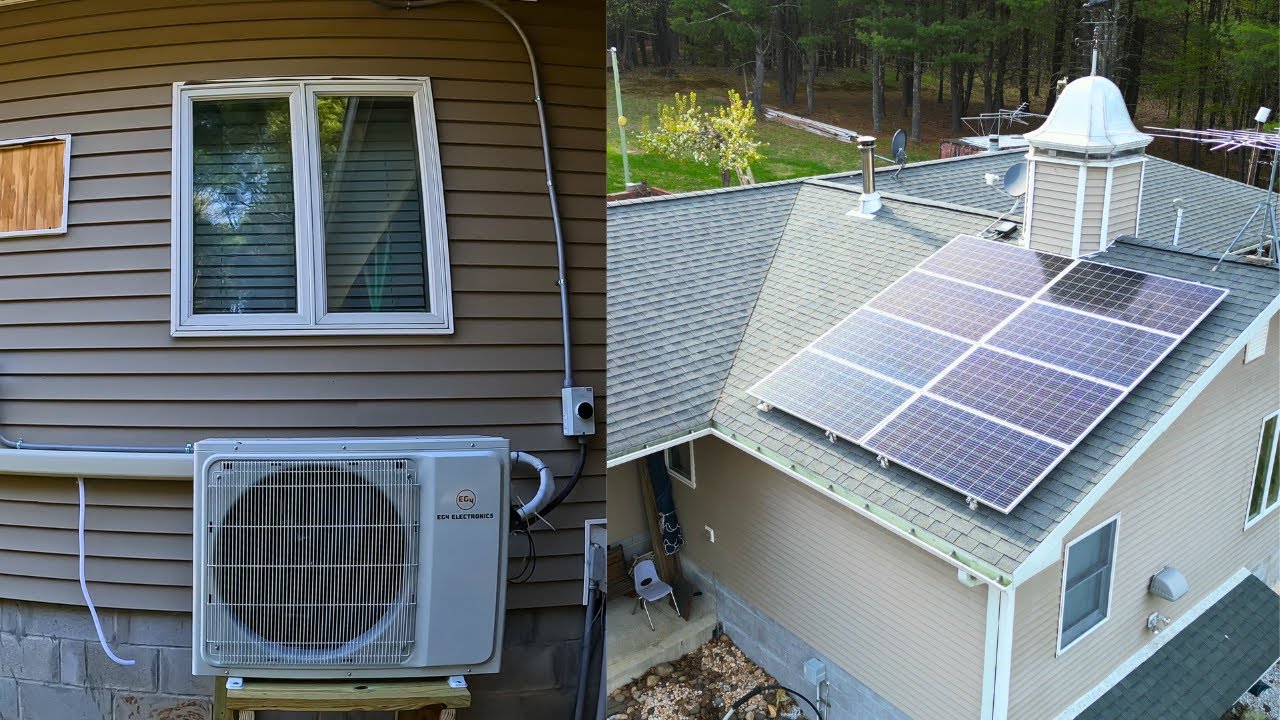 Installing A Mini Split With Solar Panels