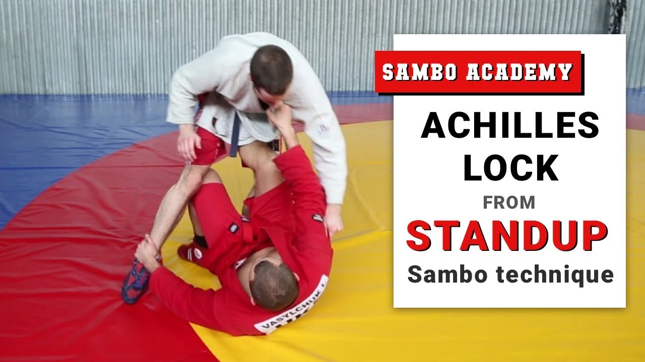 How quickly jump to an Achilles lock from standing position