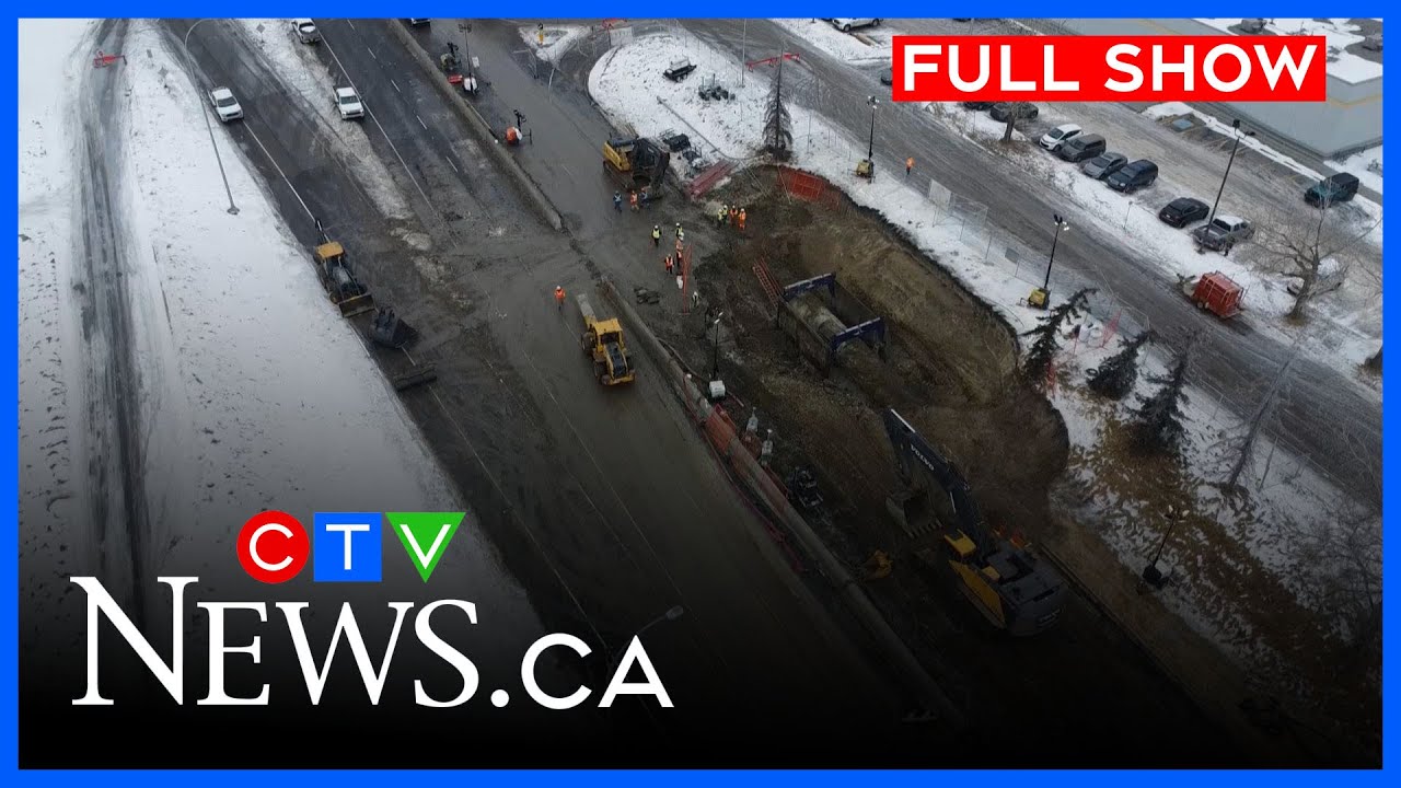 Water main that burst now drying up local business | CTV News Calgary at Six for January 2, 2026